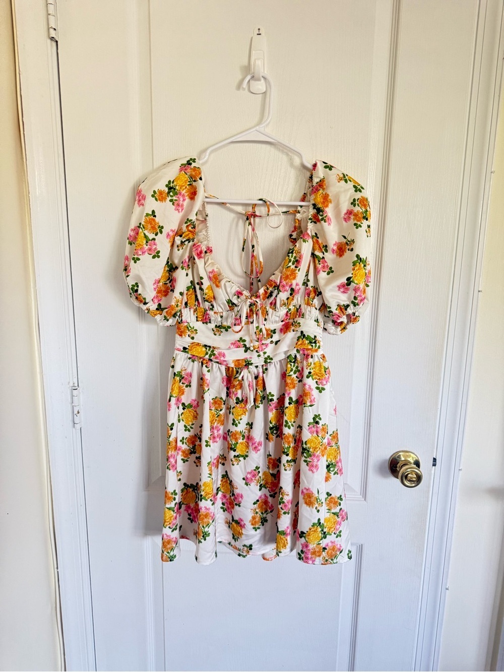 For Love & Lemons Emma Floral Mini Dress - Picture 6 of 6